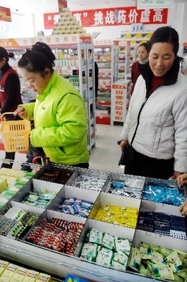 银川:药品拆零销售 顾客按需选购